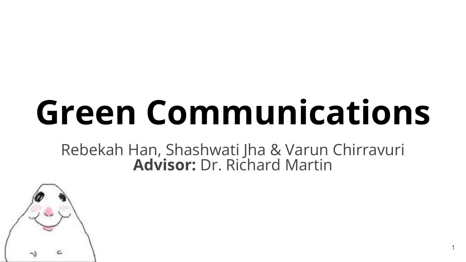 Presentation for Green Communications