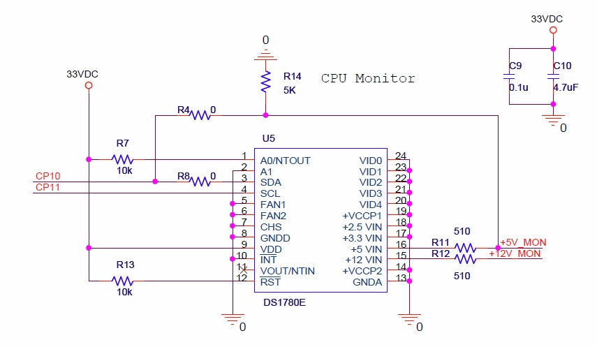 Hardware Monitor (schematic)