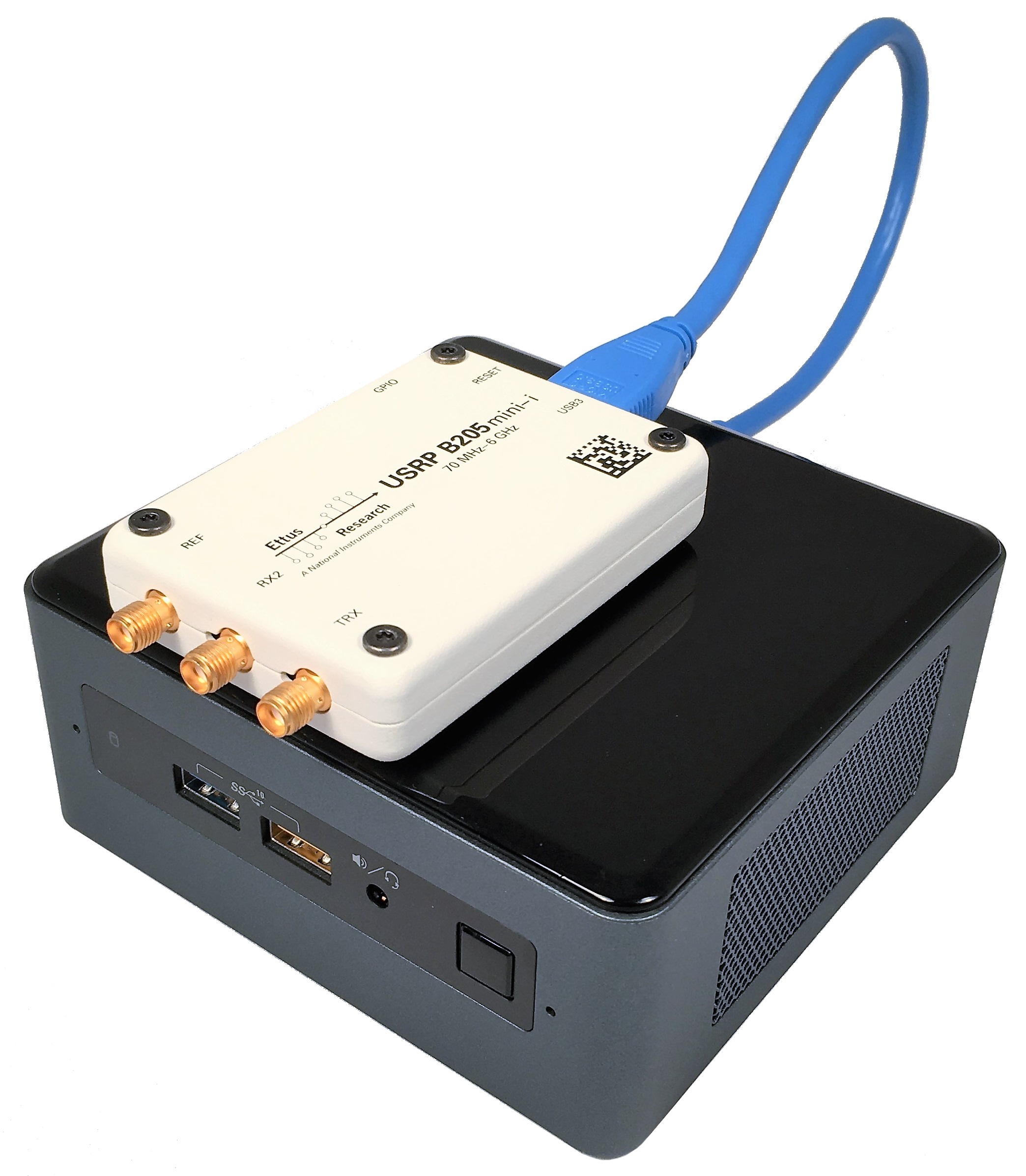 small NUC with B205 - front.JPG