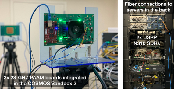 A Paper by IBM Research on the Design and Implementation of the 28GHz Phased Array Antenna Modules in COSMOS will Appear in IEEE IMS’21